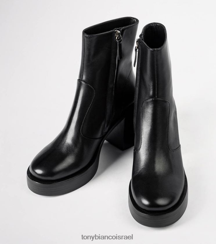 מגפונים | נשים קומו שחור Tony Bianco מגפוני רעם 8BNR8T541